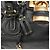Chloé Borsa a tracolla Paddington in pelle nera - vista 7