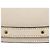 Chloé Bolsa 2-Way em couro bege com alça dourada - vista 6