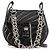 Chloé Borsa a tracolla 2-Way Drew in pelle nera - vista 5
