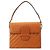 Yves Saint Laurent Borsa a spalla in pelle trapuntata marrone chiaro