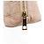 Marc Jacobs Gesteppte Leder-Schultertasche mit Kette in Rosa Beige - Ansicht 8