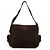 Dolce & Gabbana Borsa a tracolla con patta in camoscio marrone - vista 3