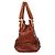 Marc Jacobs Borsa Bowling in pelle marrone - vista 2
