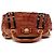 Marc Jacobs Borsa Bowling in pelle marrone - vista 4