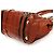 Marc Jacobs Borsa Bowling in pelle marrone - vista 9