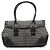 Coach Borsa Tote Soho Signature 7080 Grey Black - vista 3