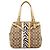 Coach Borsa Tote Hamptons Zebra Beige F13993