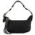 Coach Borsa a tracolla in nylon trapuntato nero