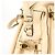Chloé Borsa a tracolla 2-Way Paraty in pelle beige - vista 13