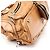 Chloé Borsa Tote Betty in pelle di vitello beige - vista 12