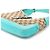 Gucci Borsa a tracolla GG Jackie Beige Turquoise 01147 - vista 7