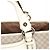 Céline Borsa tote Boogie in pelle monogram beige - vista 10