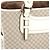 Céline Borsa tote Boogie in pelle monogram beige - vista 9