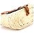 Chloé Borsa Cesto Marcie in Pelle e Raphia Beige - vista 8