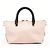 Chloé Borsa Baylee 2-Way in pelle di vitello rosa e nera - vista 3