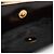 Gucci Clutch in pelliccia nera con placca dorata - vista 7