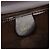 Gucci Clutch in pelliccia nera con placca dorata - vista 8