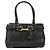 Coach Borsa Tote Hamptons 10528 in pelle martellata nera