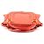 Chloé Borsa Marcie 2-Way in pelle Hot Pink - vista 5