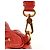Marc by Marc Jacobs Borsa 2-Way Classic Q Baby Groovee in pelle rossa - vista 10