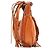 Dolce & Gabbana Borsa a tracolla hobo con frange in pelle marrone - vista 2
