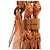 Dolce & Gabbana Borsa a tracolla hobo con frange in pelle marrone - vista 6