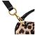 Yves Saint Laurent 283761 Borsa Muse Two in pelle di vitello leopardata - vista 13