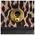 Yves Saint Laurent 283761 Borsa Muse Two in pelle di vitello leopardata - vista 6
