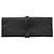 Yves Saint Laurent Grande pochette in raso nero con cristalli e strass