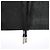 Yves Saint Laurent Grande pochette in raso nero con cristalli e strass - vista 4