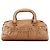 Miu Miu Borsa Bowling in pelle di vitello marrone chiaro - vista 3