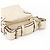 Chloé Borsa camera in pelle embossed beige - vista 12