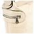 Chloé Borsa camera in pelle embossed beige - vista 8