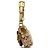 Coach Borsa a tracolla Soho in pelle beige e oro - vista 2