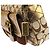Coach Borsa a tracolla Soho in pelle beige e oro - vista 6