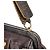 Miu Miu Borsa a spalla clutch in pelle craquelé marrone - vista 9