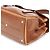 Yves Saint Laurent Borsa 2-Way Muse Two in pelle marrone chiaro - vista 10