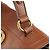 Yves Saint Laurent Borsa 2-Way Muse Two in pelle marrone chiaro - vista 7