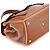 Yves Saint Laurent Borsa 2-Way Muse Two in pelle marrone chiaro - vista 9