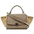 Trapèze Céline Borsa Trapeze 2-Way in pelle taupe