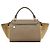 Trapèze Céline Borsa Trapeze 2-Way in pelle taupe - vista 3