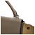 Trapèze Céline Borsa Trapeze 2-Way in pelle taupe - vista 7