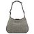 Coach Borsa a spalla 8121 in lana grigia spina di pesce - vista 3