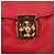 Chloé Borsa 2-Way Elsie in pelle rossa - vista 6