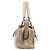 Chloé Borsa Tote Bay in pelle beige - vista 2