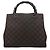 Bamboo Gucci 002 1010 Borsa Tote in tela GG marrone con bambù - vista 3