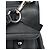 Yves Saint Laurent 289278 Borsa 2-Way Muse Two in pelle nera - vista 13