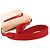 Prada Borsa a tracolla 1999 Red Canvas Canapa - vista 10