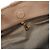 Marc Jacobs Borsa Tote Irina con borchie in pelle beige - vista 11