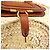 Chloé Borsa Cesto Marcie in Raphia Beige Brown - vista 9